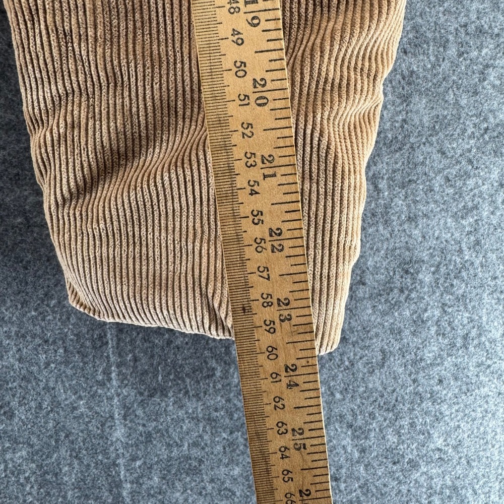 Towncraft Corduroy Jacket Mens L Brown Faux Shearling Lined Vintage Penneys - Picture 10 of 12
